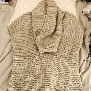 Ralph Lauren poncho knit size medium